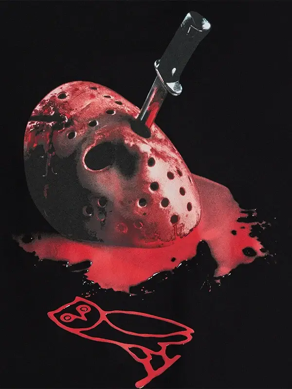 OVO 2026 Friday The 13th Mask Graphic Hoodie