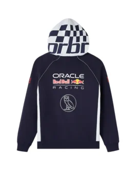 OVO x Oracle Red Bull Racing Hoodie Back View