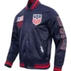 Pro Standard USMNT FIFA World Cup 2026 Satin Navy Jacket