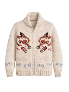 Project Hail Mary Ryan Gosling Knitted Wolf Cardigan