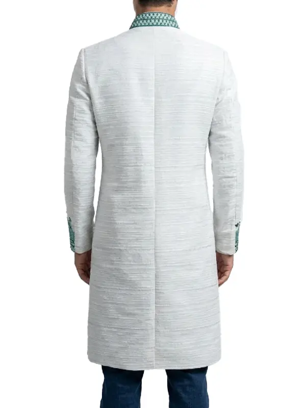 S02 Umbrella Academy Klaus Hargreeves Coat Back View