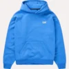 Sidemen x W2S Blue Hoodie front view featuring oversized styling, premium comfort, and modern streetwear appeal