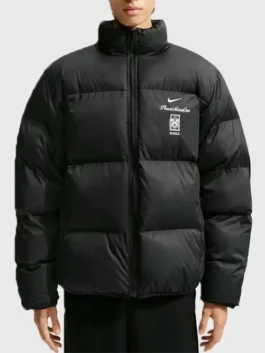 South Korea PEACEMINUSONE Puffer Jacket Front Look