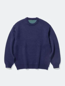 Navy blue Spitfire x Supreme Sweater bringing a clean and bold colorway to the iconic Spitfire x Supreme knitted collection