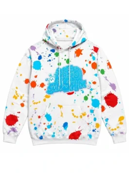 Super Mario Sunshine Hoodie front view featuring vibrant gaming-inspired graphics, premium comfort, and classic casual streetwear styling