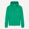 NOCTA Tech Fleece Full Zip Hoodie Stadium Green front view with premium fleece comfort and modern athletic style
