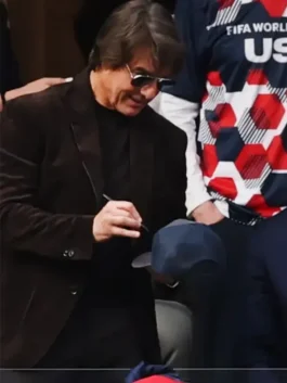 Tom Cruise USMNT World Cup Blazer featuring refined tailoring, premium design, and event-inspired fashion