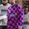 Travis Kelce LA Orpheum Theater Shirt model front view featuring premium casual styling, graphic detailing, and modern fan apparel appeal