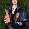 Tribeca Festival Molly Gordon Knicks Jacket Front View