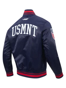 Unisex Pro Standard USMNT Classic Navy Satin Jacket