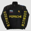 Vintage Porsche Jacket front view with racing-inspired styling, premium detailing, and classic motorsport appeal