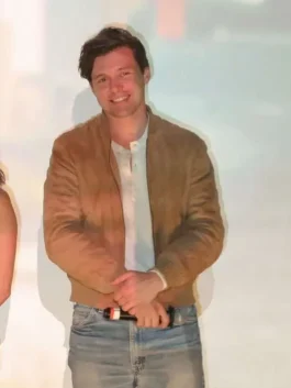 Voicemails for Isabelle 2026 Wes Brown Suede Bomber Jacket featuring premium suede craftsmanship, versatile styling, and timeless outerwear appeal