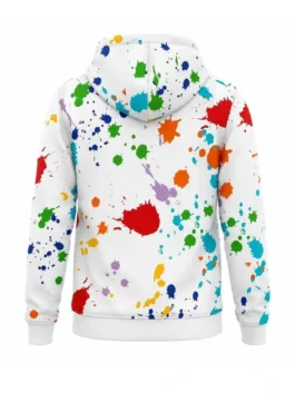 Super Mario Sunshine Hoodie back view featuring detailed gaming-inspired graphics and premium casual wear construction