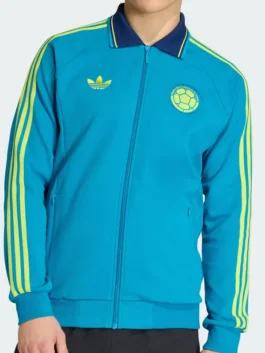 World Cup 2026 Adidas Colombia Anthem Jacket Front
