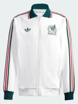 World Cup 2026 Adidas Mexico Anthem Jacket Front View