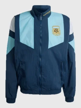 World Cup 2026 Argentina EQT Track Jacket Front View