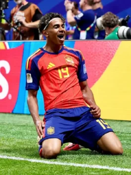 Iconic World Cup 2026 Lamine Yamal Spain Jersey honoring the rise of Lamine Yamal as Spain's star at the 2026 World Cup