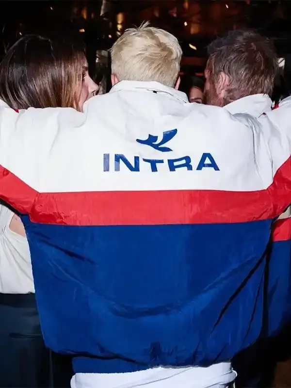 Intra Nations England Jacket back view displaying premium detailing, clean athletic styling, and football-inspired aesthetics