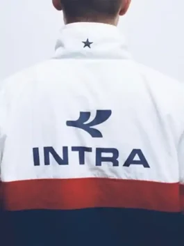 Intra Nations England Jacket back closeup displaying premium construction, detailed finishing, and modern football-inspired styling