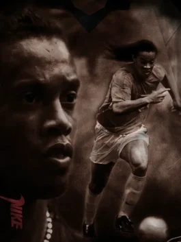 Classic CJ X Nike Athletes Ronaldinho Retro Jersey from the CJ x Nike Athletes Series honoring the legendary magic of Ronaldinho R10