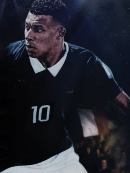 Classic CJ X Nike Athletes Mbappe Retro Jersey from the celebrated CJ x Nike Athletes Series honoring Kylian Mbappé's football greatness