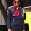 Michael 2026 Jaafar Jackson Blue Jacket
