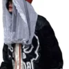 Classic black Michael Jackson The Punisher Jacket celebrating the iconic connection between Michael Jackson and the legendary Punisher design
