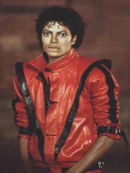 Red Michael Jackson Thriller Leather Jacket honoring the most celebrated music video in history through the legendary style of the King of Pop