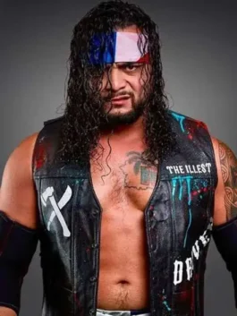 Mike Santana TNA Rebellion 2026 Vest Front View