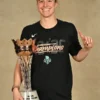 New York Liberty 2026 Champions Shirt model front view with relaxed fit, premium comfort, and standout championship-inspired artwork
