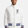 Classic white Polo Ralph Lauren Wimbledon White Jacket celebrating the iconic partnership between Polo Ralph Lauren and the Wimbledon championship