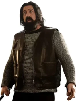 Reckless 2026 Mark Strange Leather Vest featuring premium leather construction, rugged biker-inspired styling, and timeless sleeveless fashion
