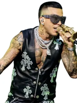 Sfera Ebbasta Stadio San Siro Black Vest
