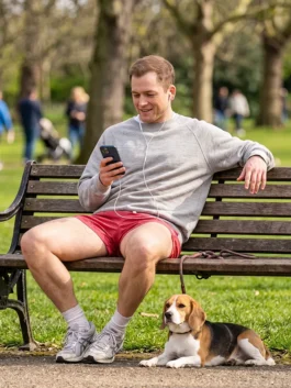 Grey fleece fabric Everybody Wants to Fuck Me Taron Egerton Sweatshirt showcasing full length sleeves and casual fit.