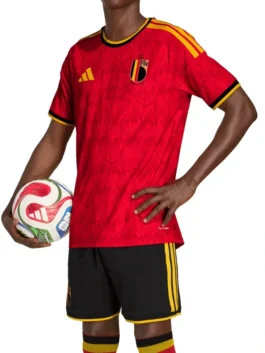 Classic red World Cup 2026 Belgium Jersey celebrating the Red Devils and Belgium's proud football heritage at the 2026 FIFA World Cup