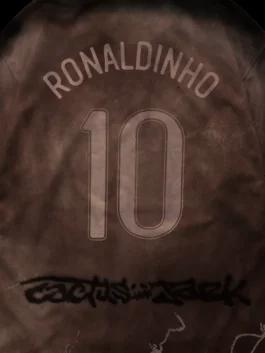 World Cup 2026 inspired CJ X Nike Athletes Ronaldinho Retro Jersey celebrating Ronaldinho R10 through the bold CJ x Nike Athletes Series
