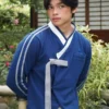 Classic Hwarang Hanbok Jacket from YBSY celebrating the rich cultural legacy of the Hwarang warriors through bold traditional Hanbok inspired design