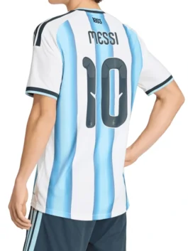 Classic blue and white World Cup 2026 Argentina Messi Jersey honoring Argentina's football greatness and Lionel Messi's legacy at the World Cup